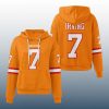 Buccaneers Bucky Irving 7 Waffle Hoodie 2