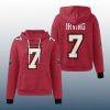 Buccaneers Bucky Irving 7 Waffle Hoodie 3