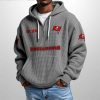 Buccaneers Est 1974 Half Zip Waffle Hoodie2