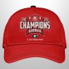 Bulldogs 2025 Back To Back SEC Champions Hoodie Joggers Cap 3
