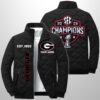 Bulldogs Est 1892 2025 Champions Winter Warm Quilted Jacket 3