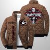 Bulldogs Est 1892 2025 Champions Winter Warm Quilted Jacket 4