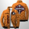 Bulldogs Est 1892 2025 Champions Winter Warm Quilted Jacket 5