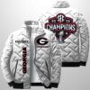Bulldogs Est 1892 2025 Champions Winter Warm Quilted Jacket 7