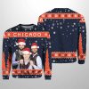Caleb Williams Rome Odunze Ben Johnson Chicago Ugly Sweater