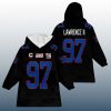 Captain D.L 97 Giants Football Unisex Blanket Hoodie