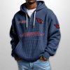 Cardinals Est 1898 Half Zip Waffle Hoodie3