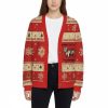 Cat Contaminated By Radiation Ugly Christmas Cardigan