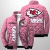 Chiefs Est 1960 Winter Warm Quilted Jacket 3