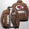 Chiefs Est 1960 Winter Warm Quilted Jacket 4