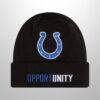 Colts 2025 Opportunity Inspire Change Beanie Hat 2