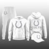 Colts 2026 White Out Hoodie Joggers Cap