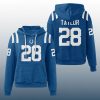 Colts Jonathan Taylor 28 Waffle Hoodie