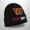 Commanders 2025 Opportunity Inspire Change Beanie Hat