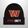 Commanders 2025 Opportunity Inspire Change Beanie Hat 2