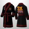 Commanders Est 1932 3X Champions Bathrobe