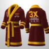 Commanders Est 1932 3X Champions Bathrobe 2