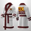 Commanders Est 1932 3X Champions Bathrobe 5