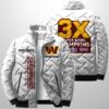 Commanders Est 1932 3X Champions Winter Warm Quilted Jacket 6