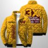 Commanders Est 1932 3X Champions Winter Warm Quilted Jacket 7