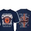 Congrats Bears 2025 NFC North Champions Two-Sided Shirt