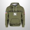 Cornhuskers Military Appreciation 2025 Hoodie 2
