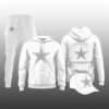 Cowboys 2026 White Out Hoodie Joggers Cap