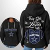 Cowboys This Girl Loves Hers Waffle Hoodie 3