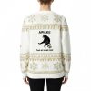 Decadent Smoking Cat Ugly Christmas Cardigan 4 Decadent Smoking Cat Ugly Christmas Cardigan 2