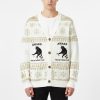 Decadent Smoking Cat Ugly Christmas Cardigan 5 Decadent Smoking Cat Ugly Christmas Cardigan 3