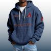 Diamondbacks Est 1998 Quarter Zip Waffle Hoodie 5