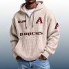 Diamondbacks Est 1998 Quarter Zip Waffle Hoodie 6