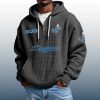 Dodgers Est 1883 Quarter Zip Waffle Hoodie 2