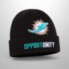Dolphins 2025 Opportunity Inspire Change Beanie Hat