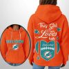 Dolphins This Girl Loves Hers Waffle Hoodie 4