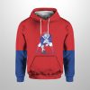 Drake Maye NE Patriots Throwback 1992 Hoodie 2