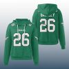 Eagles Saquon Barkley 26 Signature Waffle Hoodie 2
