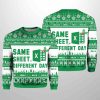 Excel Same Sheet Different Day Ugly Christmas Sweater
