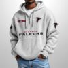 Falcons Est 1965 Half Zip Waffle Hoodie4