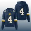 Fighting Irish Jeremiyah Love 4 Waffle Hoodie 2