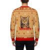 Funny Realistic Cat Meme Ugly Christmas Sweater 2