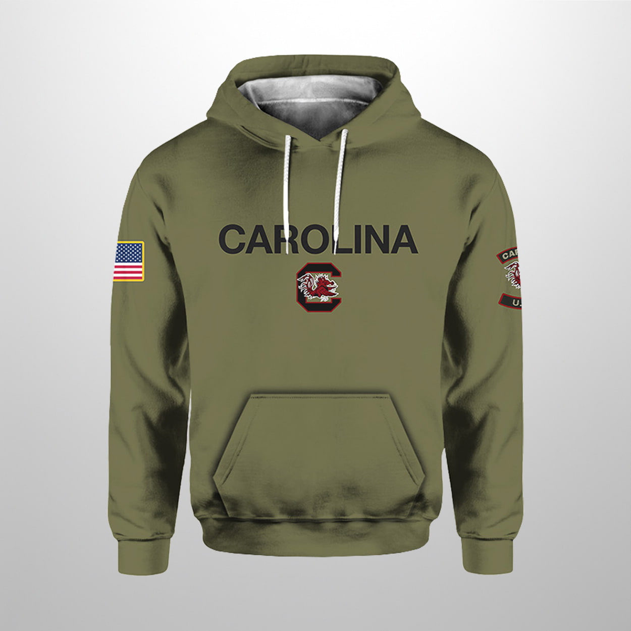 Gamecocks Military Appreciation 2025 Hoodie 2 Gamecocks Military Appreciation 2025 Hoodie 2