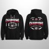 Georgia Football Sec Champions 2025 Hoodie Joggers Cap