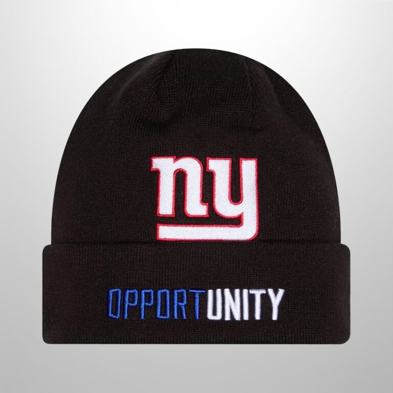 Giants 2025 Opportunity Inspire Change Beanie Hat