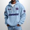 Giants Est 1925 Half Zip Waffle Hoodie2