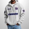 Giants Est 1925 Half Zip Waffle Hoodie4