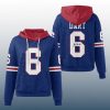 Giants Jaxson Dart 6 Signature Waffle Hoodie