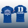 Go Duke We Are Champions ACC 2025 Shirt