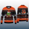 Grnch Love Bengals Ugly Christmas Sweater