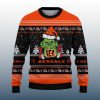 Grnch Love Bengals Ugly Christmas Sweater 2